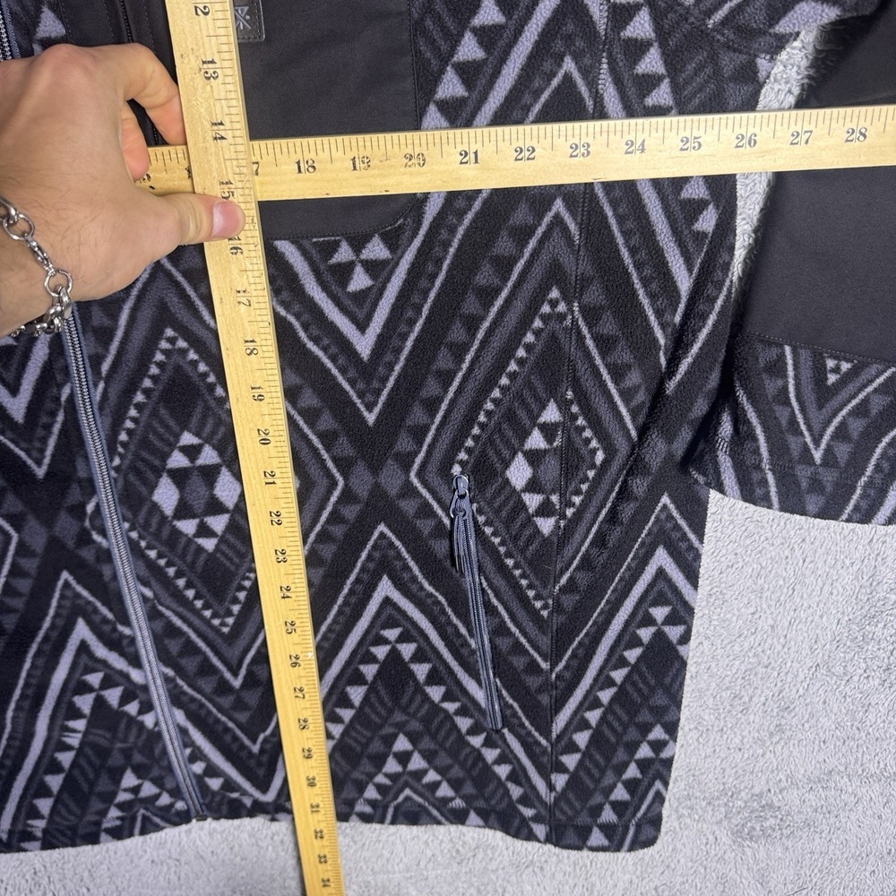 Roark Jacket Mens XXL 2XL Manawa Tapu Landfall Fleece Hunter Full Zip Aztec - Picture 6 of 11